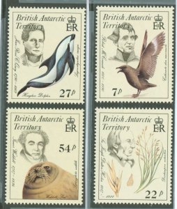 British Antarctic Territory #125-128