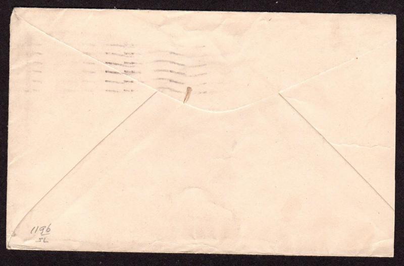 $Florida Machine Cancel Cover, Miami, 10/10/1918, earliest recorded impression