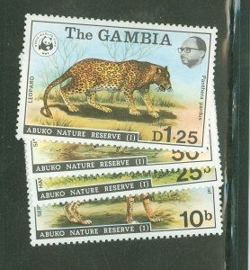 Gambia #341-344 Mint (NH) Single (Complete Set) (Wildlife)