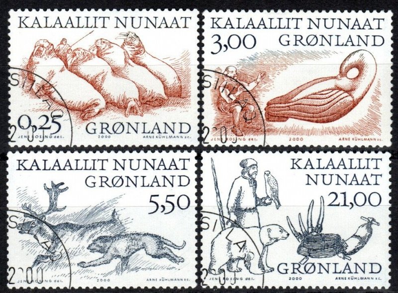 Greenland #358-61  F-VF  Used CV $12.90 (X5330)