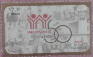 J) 2022 MEXICO, 50 YEARS OF INFONAVIT, MNH