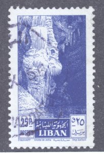 Lebanon, Scott #293, Used