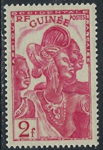 French Guinea 154 MLH 1938 issue (ak3706)