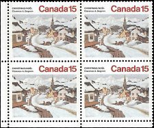 CANADA   653 MNH LOWER LEFT PLATE BLOCK  (1-2)