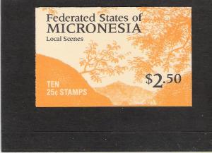 Micronesia  Scott#  36a Complete Booklet