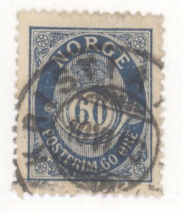 Norway, Scott #58, Used