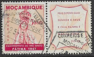 Mozambique #356 used.  Holy Year with label