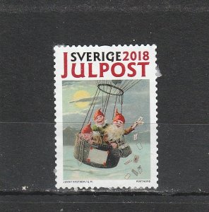 Sweden  Scott#  2831d  Used  (2018 Christmas)