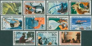 AAT 1966 Sc#L8-L18,SG8-18 Antarctic Scenery set MNH