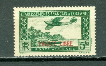 FRENCH POLYNESIA AIR #C2...MINT