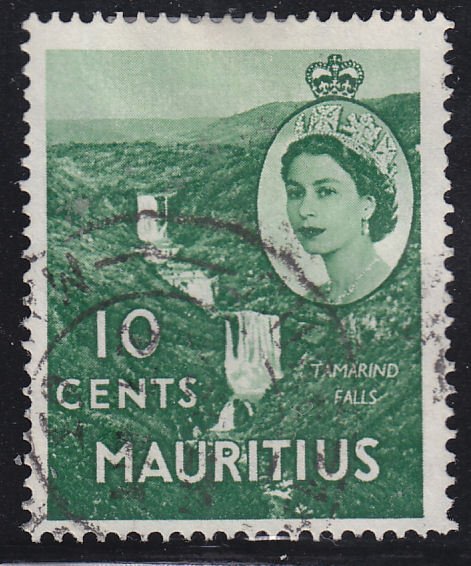 Mauritius 255 Tamarind Falls 1953