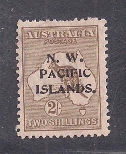 NORTHWEST PACIFIC ISLANDS SC#25 WITH TYPE B OVRPT  FVF/U