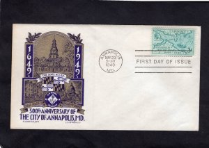 984 Annapolis, FDC Cachet Craft