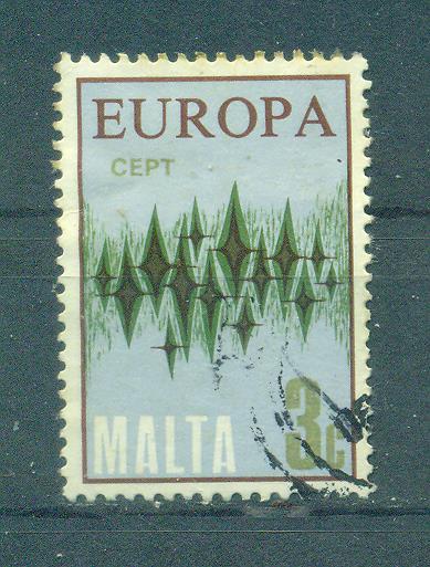 Malta sc# 451 used cat value $.25