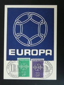 Europa Cept maximum card France 1959 ref 101264