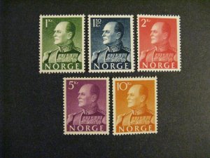 Norway #370-4 MNH  a22.7 5332 