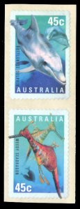 Australia 1998 Scott #1708-1709 Coil Version Mint Never Hinged