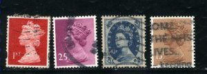 Great Britain MH85,MH214,MH288 +1   used  PD