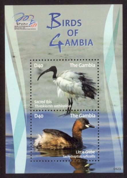 Gambia Sc# 3206 MNH Birds of Gambia (S/S)