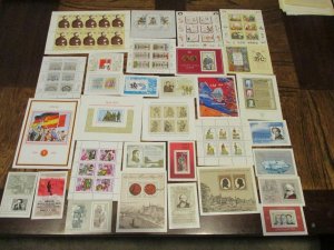 Germany DDR Souvenir Sheet Lot - WDWPhilatelic #6b