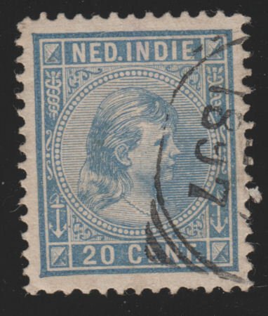 Netherlands Indies 26 Queen Wilhelmina 1893