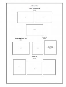 CROATIA STAMP ALBUM PAGES 1941-2011 (137 PDF digital pages)