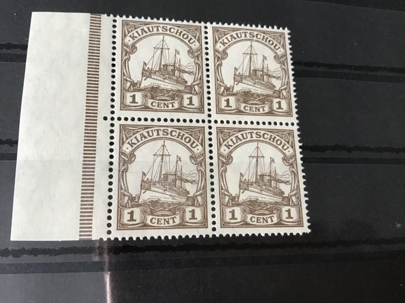 Kiautschou German colonial Empire mint never hinged stamps Ref 51994