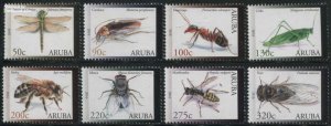 Aruba 2016, Insects 8v, MNH