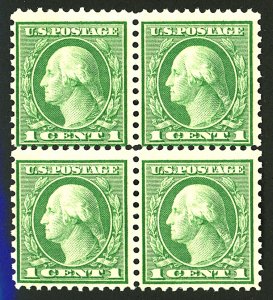 U.S. #538 MINT Block OG NH 