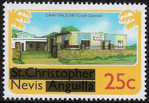 Nevis #104a Mint Never Hinged Stamp - Crafthouse Overprint