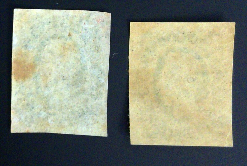 Scott #CSA11&12 - 10c Blue - Jefferson - Unused - Lot - 1863-64