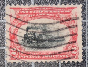 Scott 295 2 Cents Pan American - Used - Nice Stamp