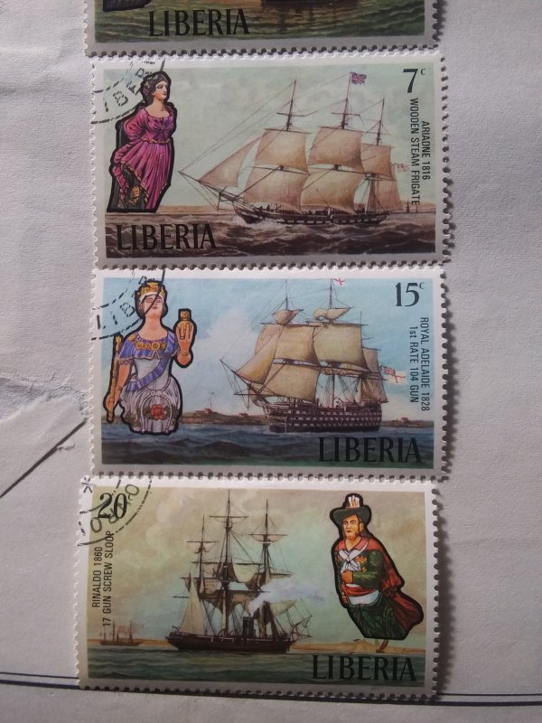 Beautiful Liberian stamps!