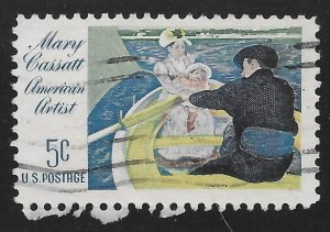 US #1322 5c Mary Cassatt Paintings - The Boating Party