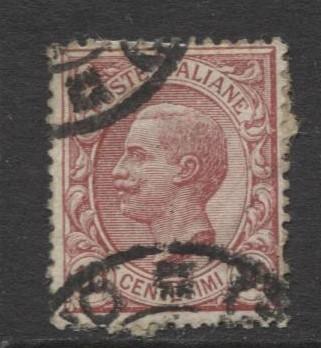 Italy - Scott 95 - Definitive -1906 - Used - Single 10c Stamp