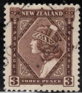 New Zealand Scott 190 Used  Maori Girl stamp