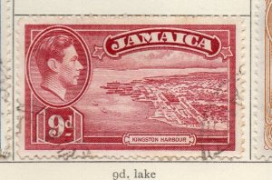 Jamaica 1938-52 GVI Early Issue Fine Used 9d. NW-154157