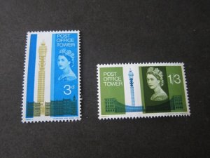 Great Britain 1965 Sc 438-9 set MNH