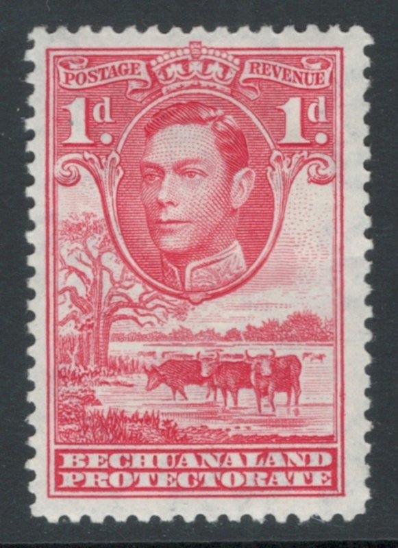 Bechuanaland 1938 King George VI & Baobab Tree 1p Scott # 125 MH