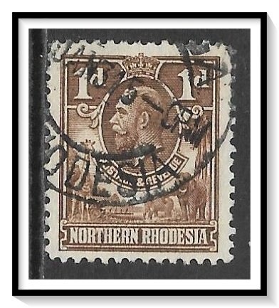 Northern Rhodesia #2 KG V Used