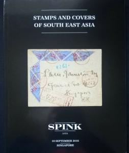 Auction catalogue Stamps Covers South East Asia Straits Settlements Malaya etc.