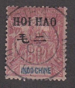 France Offices in China - Hoi Hao, # 12, Used, 1/3 Cat.