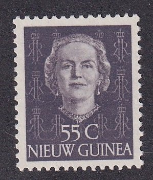 Netherlands New Guinea   #17   MNH  1952  Juliana  55c