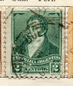 Argentine 1892 Early Issue Fine Used 2c. NW-178883