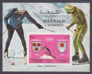 1971 Sharjah 836/B86b 1972 Olympic Games in Sapporo 6,00 €