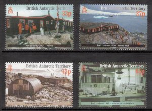 BRITISH ANTARCTIC Port Lockroy; Scott 297-300, SG 329-32; MNH