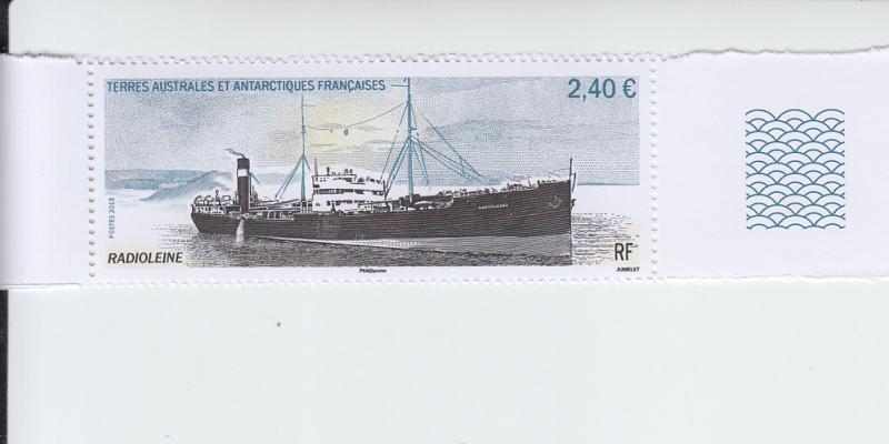 2015 FSAT/TAAF Ship Radioleine (Scott 518) MNH