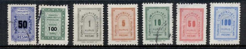 Turkey 1963 Officials FU/MLH