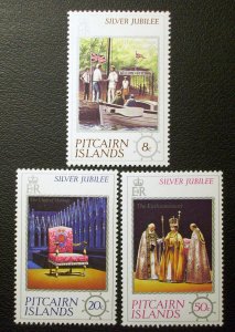 Pitcairn Islands Scott #160-162 mnh