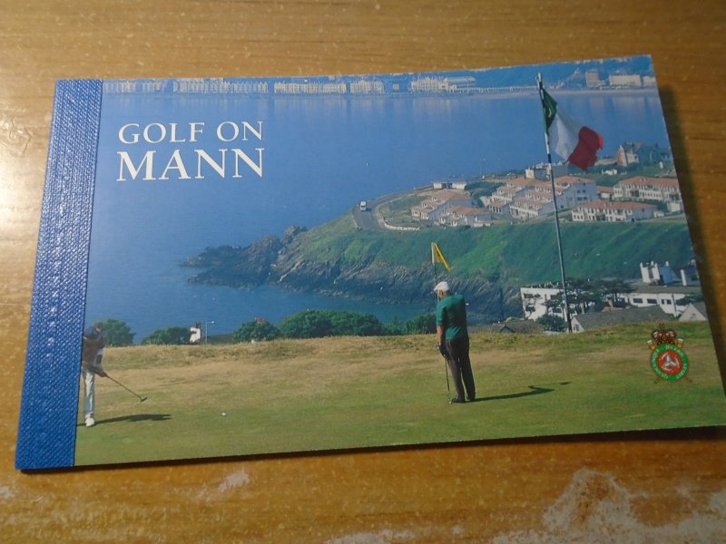 Isle of Man  #  756aa  MNH   Golf   Complete booklet